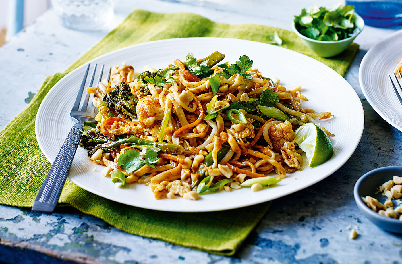 Vegan Pad Thai Recipe
 Ve arian pad Thai