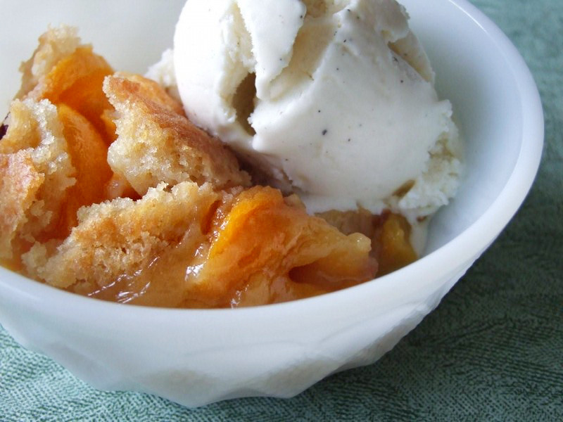 Vegan Peach Cobbler
 Peach Cobbler