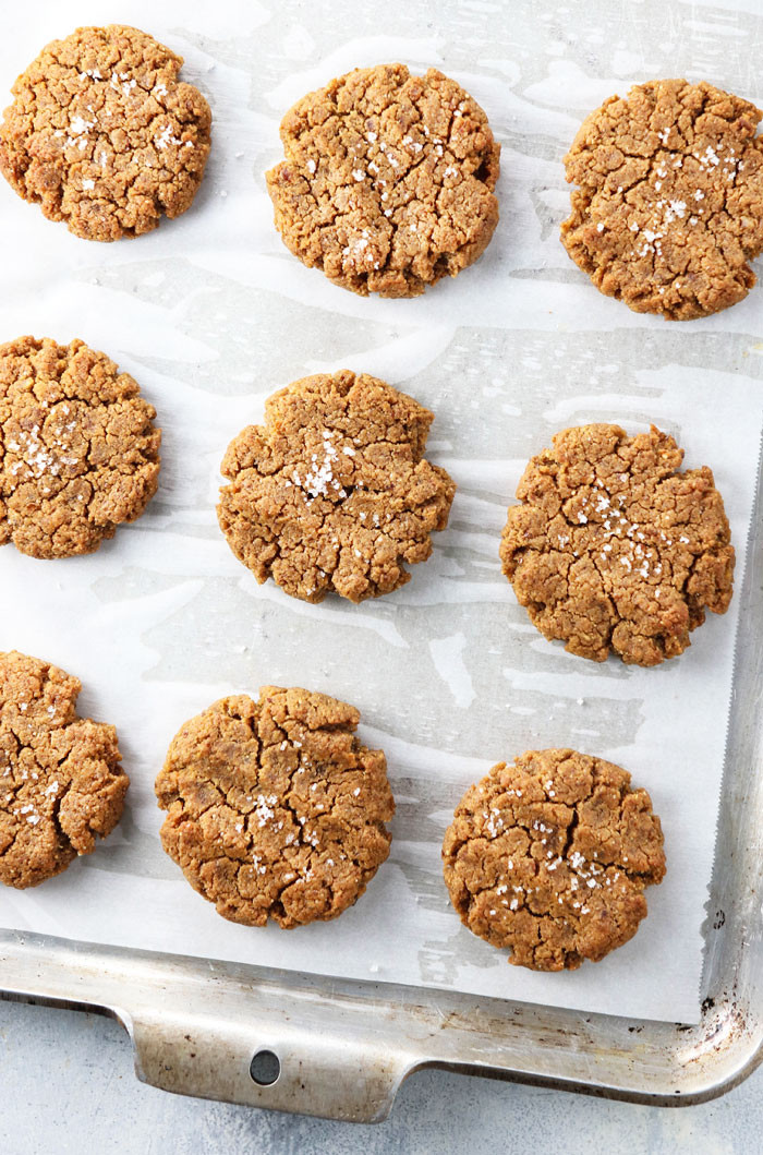 Vegan Peanut Butter Cookies
 Vegan Peanut Butter Date Sweetened Cookies