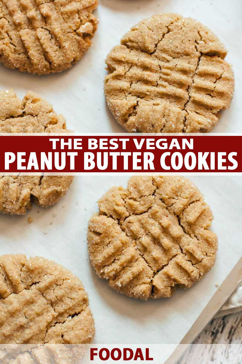Vegan Peanut Butter Cookies
 The Best Vegan Peanut Butter Cookies