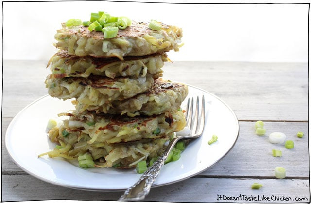 Vegan Potato Pancakes
 Vegan Potato Pancakes • It Doesn t Taste Like Chicken