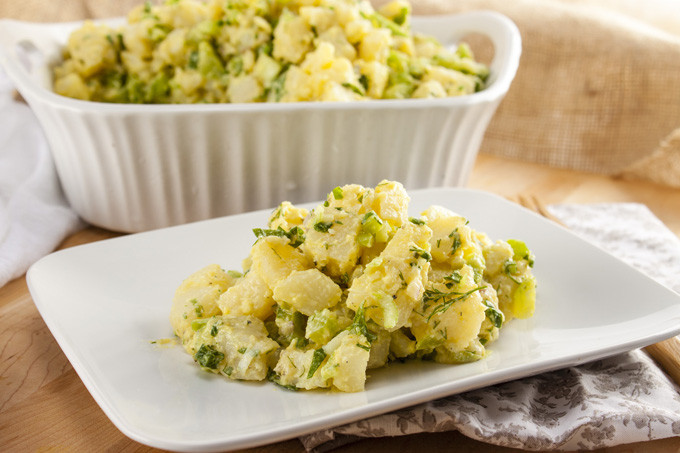 Vegan Potato Salad Herb Mustard Vegan Potato Salad Home Sweet Jones