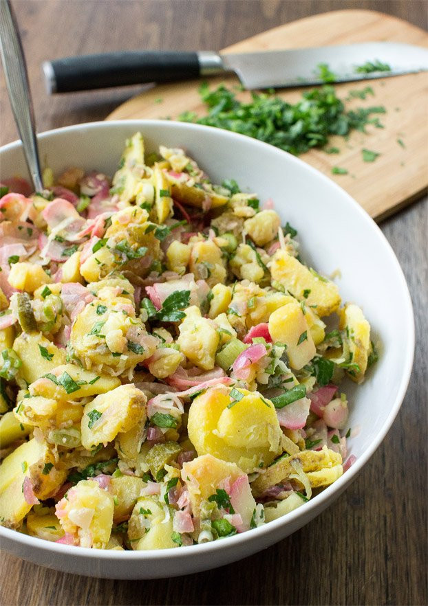 Vegan Potato Salad Damn Delicious Vegan Potato Salad