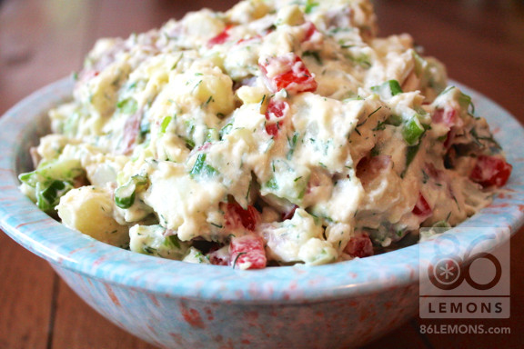 Vegan Potato Salad Creamy Potato Salad vegan gf