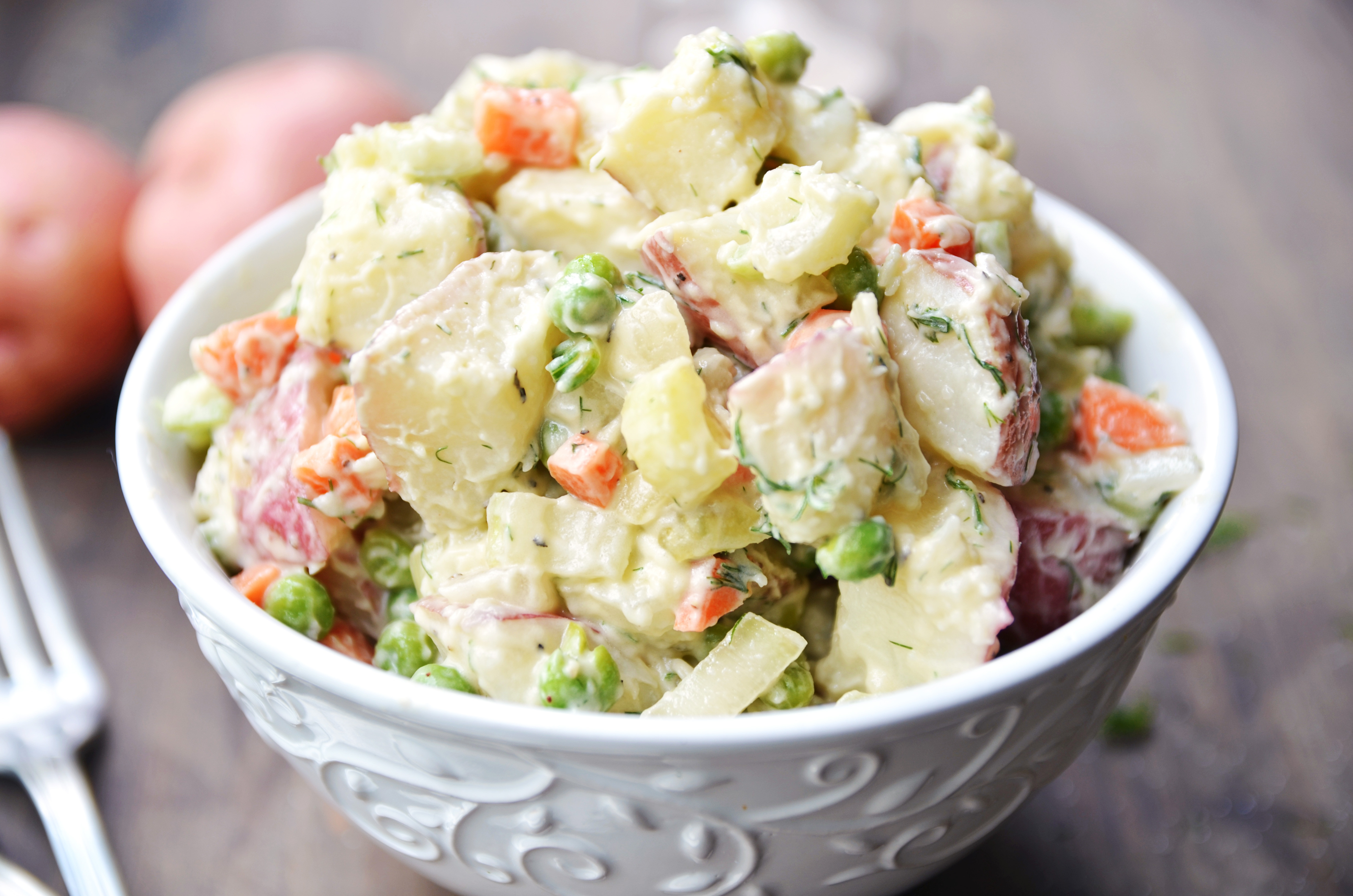 Vegan Potato Salad Easy Vegan Potato Salad Recipe Fablunch