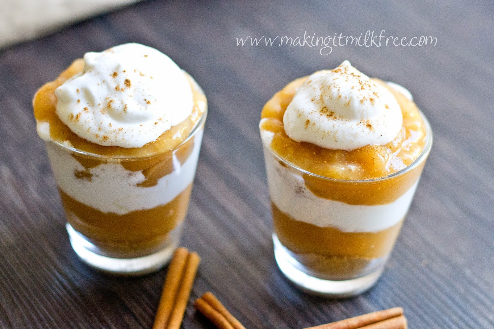 Vegan Pumpkin Desserts
 Making it Milk free Pumpkin Spice Pudding Parfait gluten