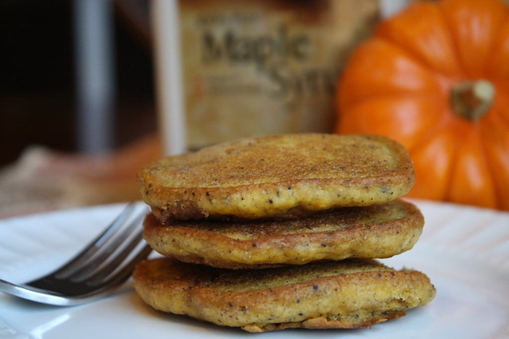 Vegan Pumpkin Pancakes
 Gluten Free Vegan Pumpkin Pancakes