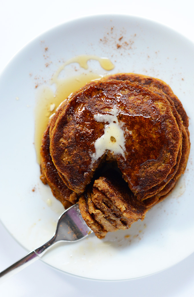 Vegan Pumpkin Pancakes
 Vegan Pumpkin Pancakes