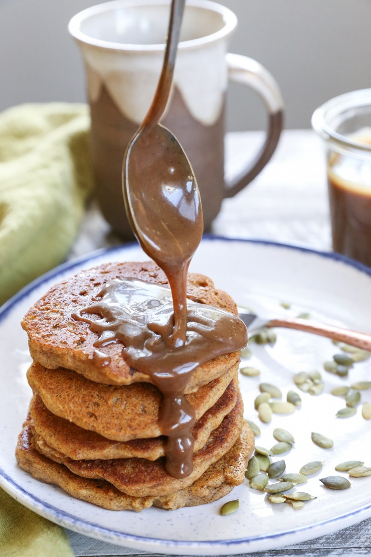 Vegan Pumpkin Pancakes
 Vegan Pumpkin Pancakes The Roasted Root