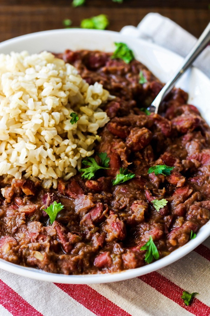 Vegan Red Beans And Rice
 Cajun Style Vegan Red Beans and Rice