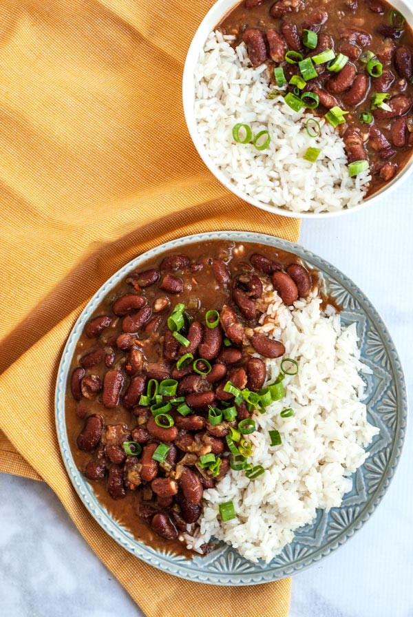 Vegan Red Beans And Rice
 Ve arian Red Beans and Rice The Pretend Baker