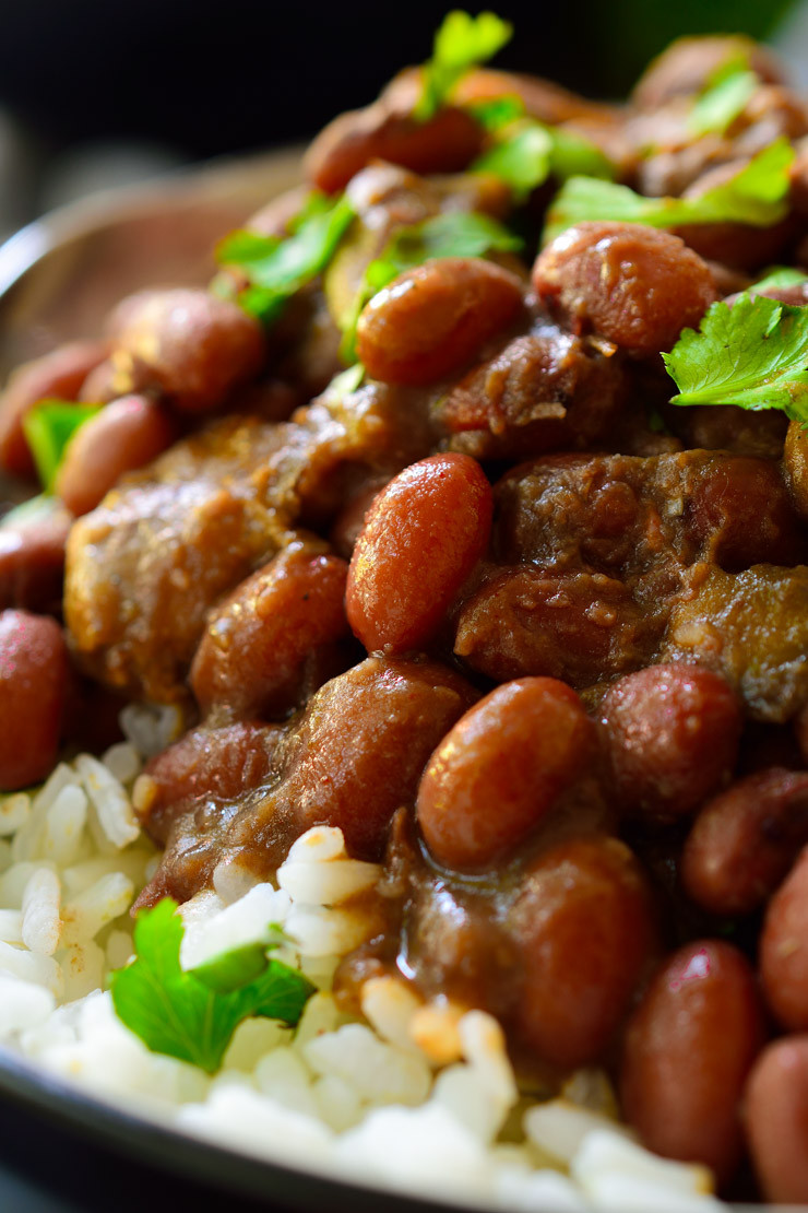 Vegan Red Beans And Rice
 Vegan Red Beans and Rice with Smoky Mushrooms