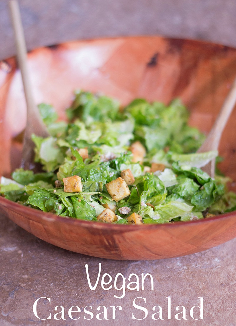 Vegan Salad Dressing Recipes
 Vegan Caesar Salad Recipe Healing Tomato