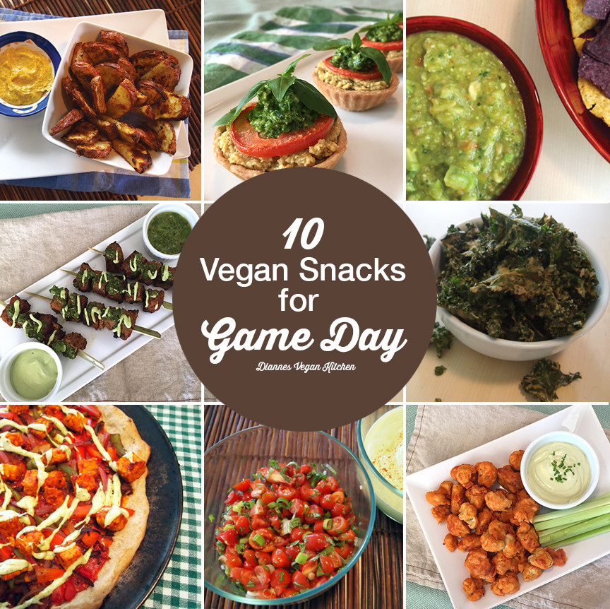 Vegan Snack Recipes
 10 Vegan Snack Recipes for Game Day Dianne s Vegan Kitchen