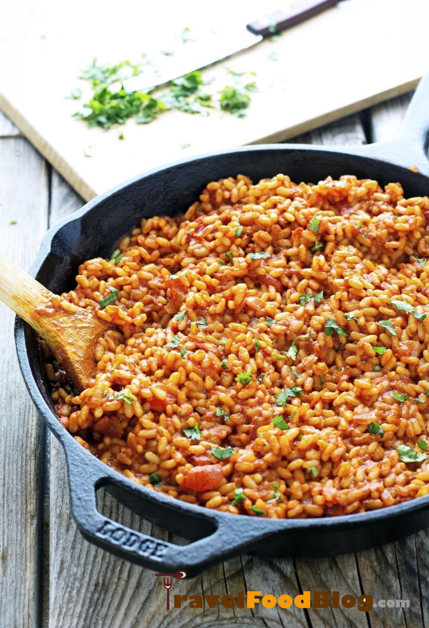 Vegan Spanish Rice
 Vegan Easy Flavorful Spanish Rice TravelFoodBlog