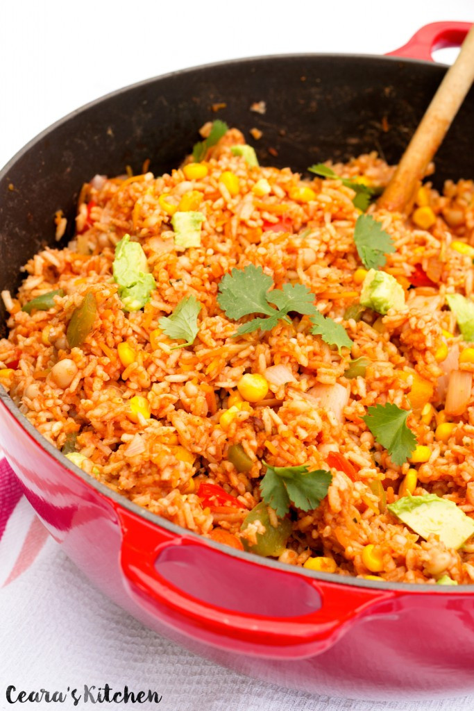 Vegan Spanish Rice
 Easy e Pot Mexican Rice Vegan Gluten Free