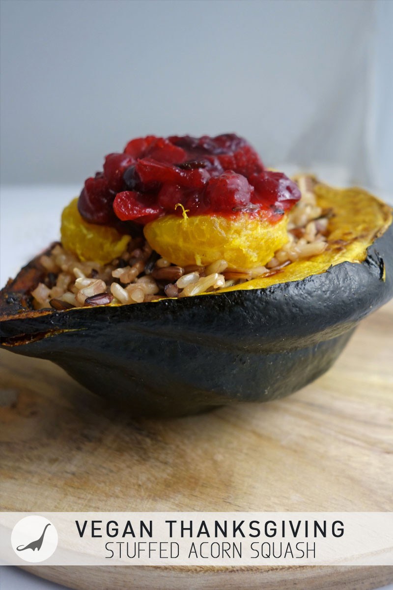 Vegan Stuffed Acorn Squash
 Vegan Stuffed Acorn Squash Om Nom Herbivore