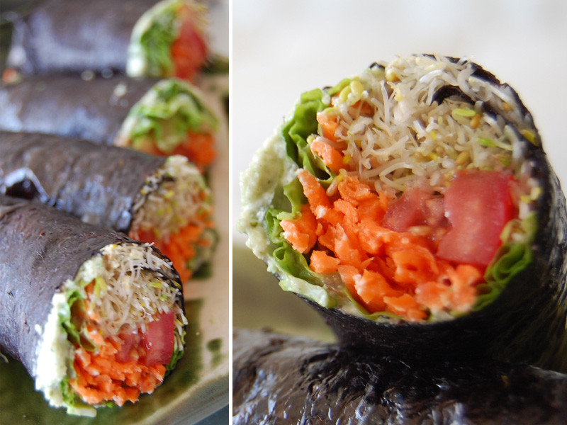 Vegan Sushi Recipes
 Raw Vegan Sushi Recipe