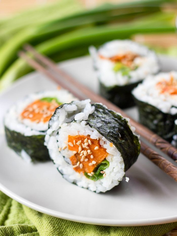 Vegan Sushi Recipes
 25 best ideas about Ve arian sushi rolls on Pinterest