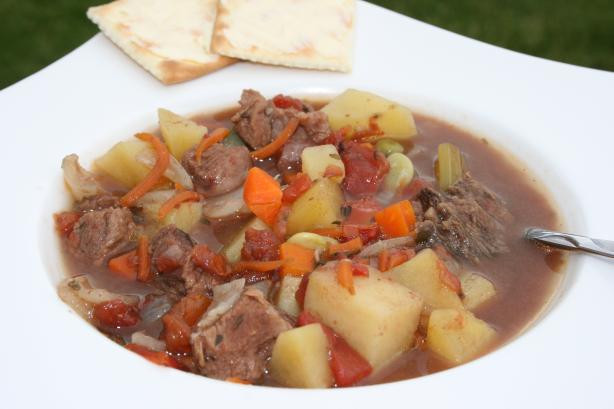 Vegetable Beef Soup Crock Pot
 Crock Pot Beef Ve able Soup Recipe Food