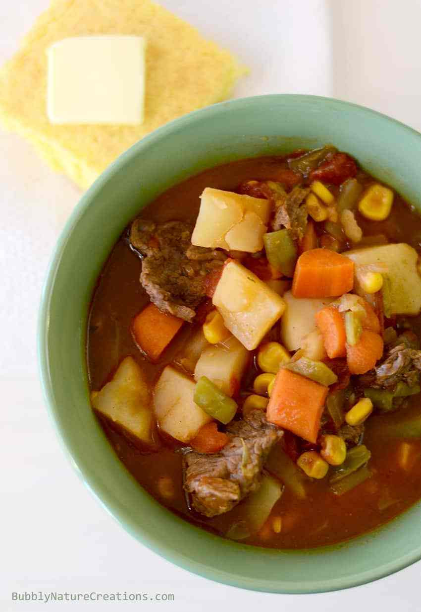 Vegetable Beef Stew
 Mom s Ve able Beef Stew Crockpot Heirloom Recipes