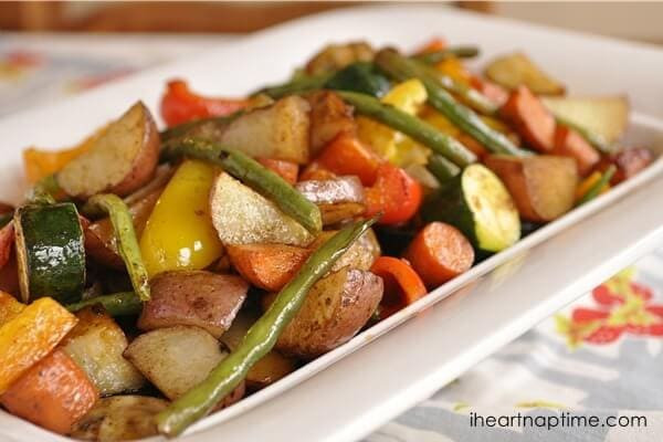 Vegetable Main Dishes
 Roasted Winter Ve ables I Heart Nap Time