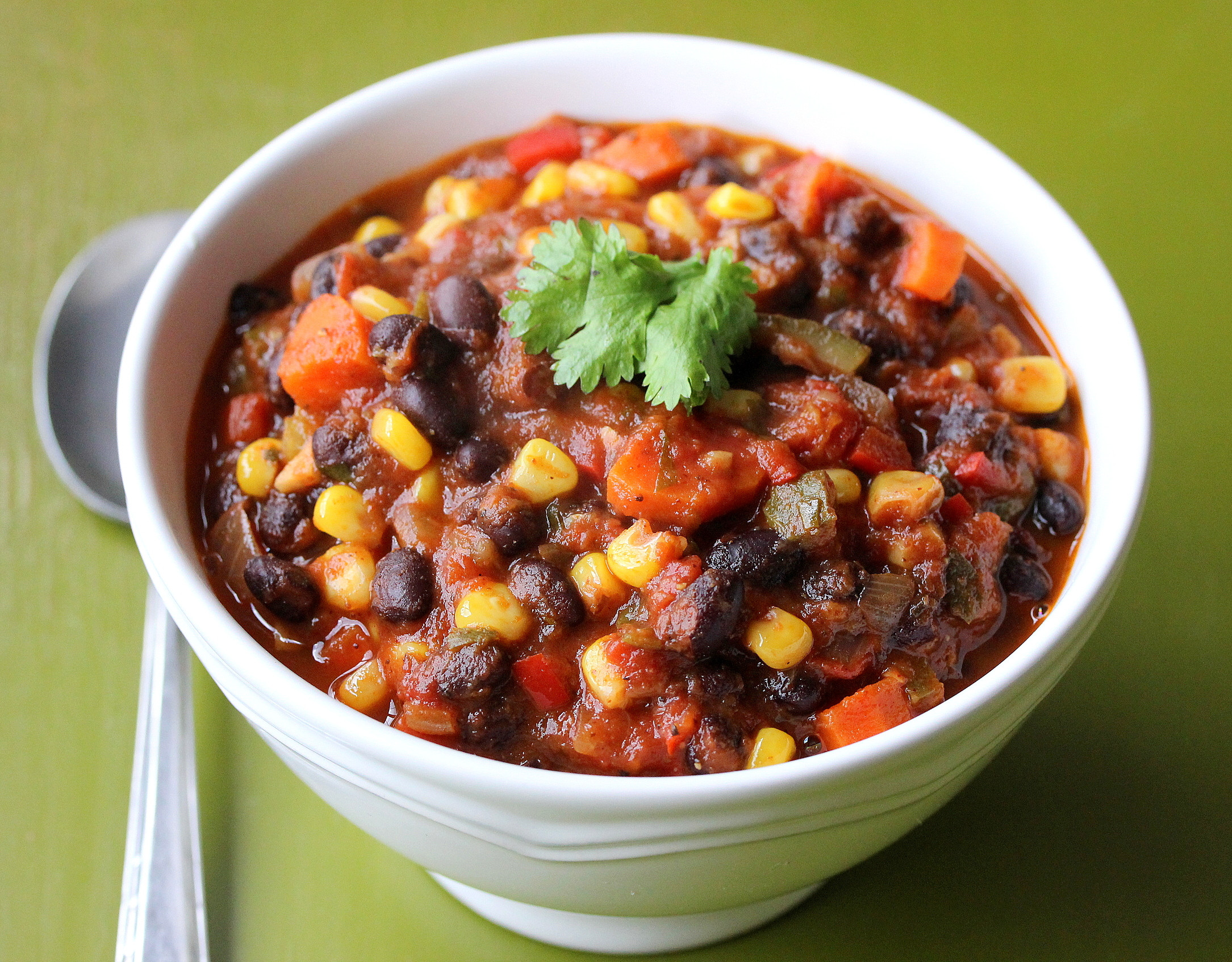 Vegetarian Bean Chili
 Ve able & Black Bean Chili How To Feed A Loon
