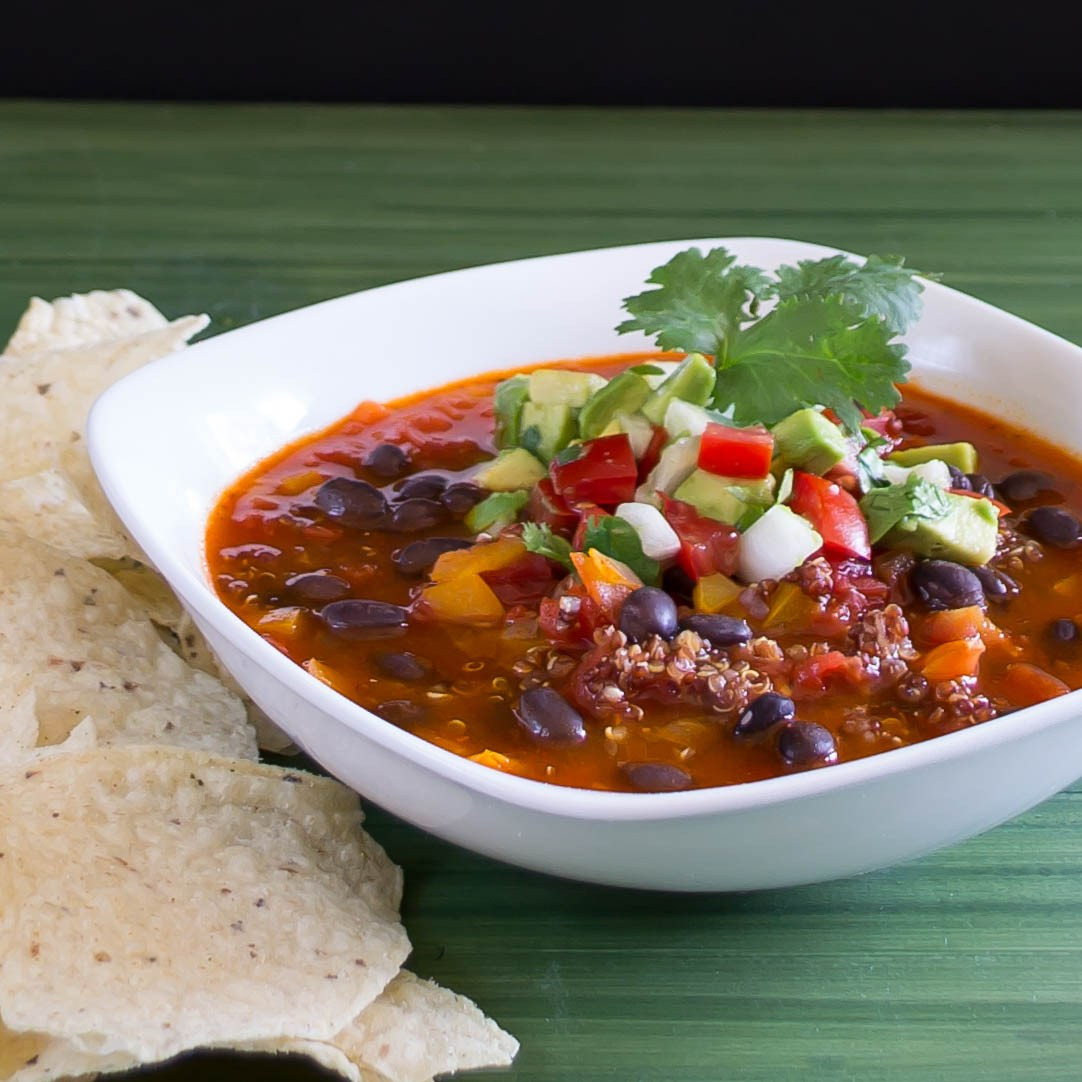 Vegetarian Bean Chili
 Ve arian Black Bean Chili Pick Fresh Foods