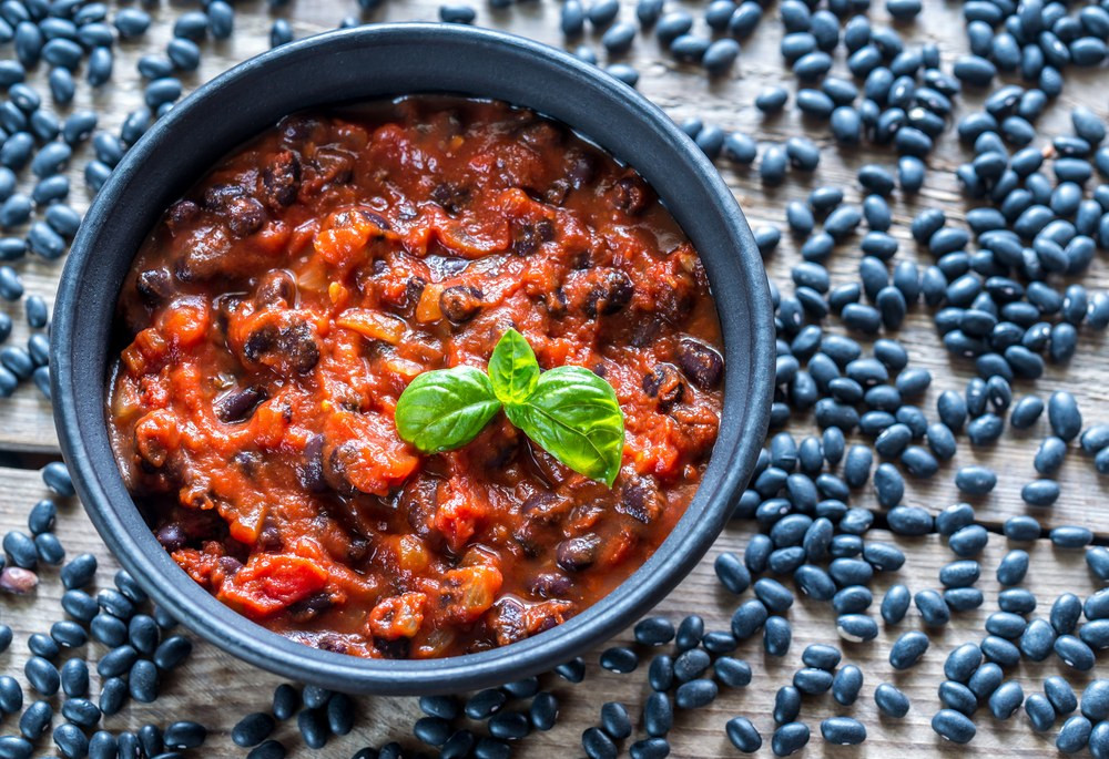 Vegetarian Bean Chili
 Ve arian Black Bean Chili recipe