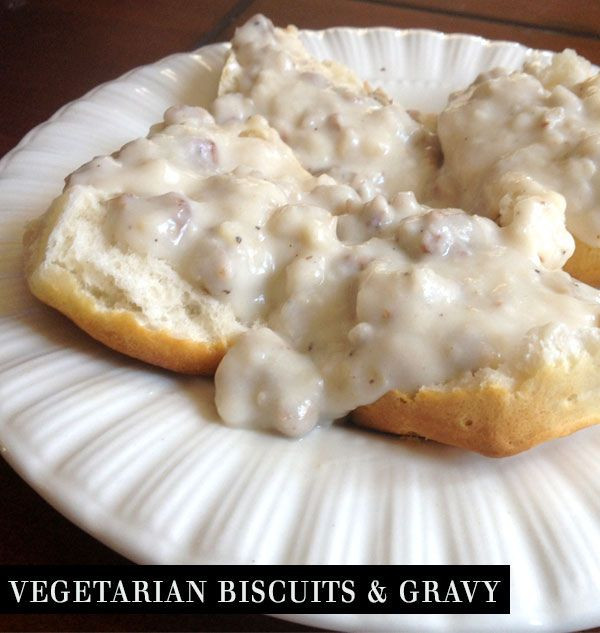 Vegetarian Biscuits And Gravy
 1000 images about Ve arian Breakfast on Pinterest