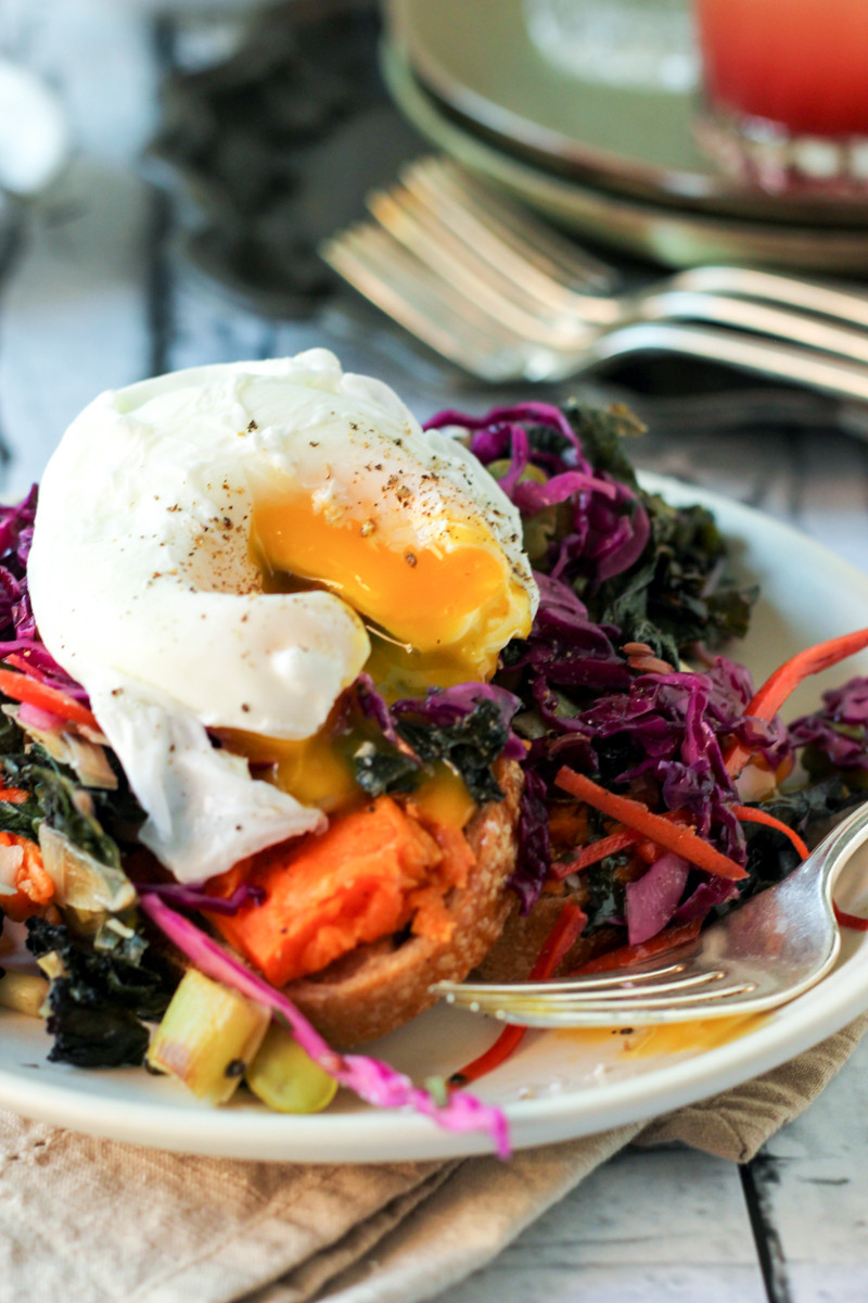 Vegetarian Breakfast Recipes With Eggs
 Ve arian Breakfast Fava Beans Kale & Sweet Potato
