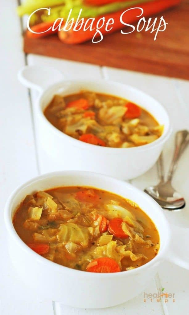 Vegetarian Cabbage Soup
 Vegan Cabbage Soup