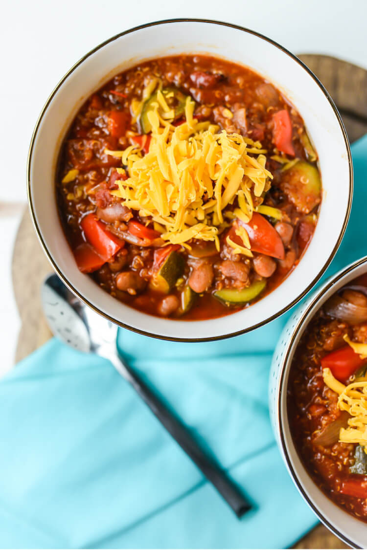 Vegetarian Chili Instant Pot
 Instant Pot Ve arian Chili with Quinoa Hey Let s Make
