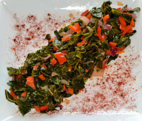 Vegetarian Collard Greens
 Ve arian Collard Greens