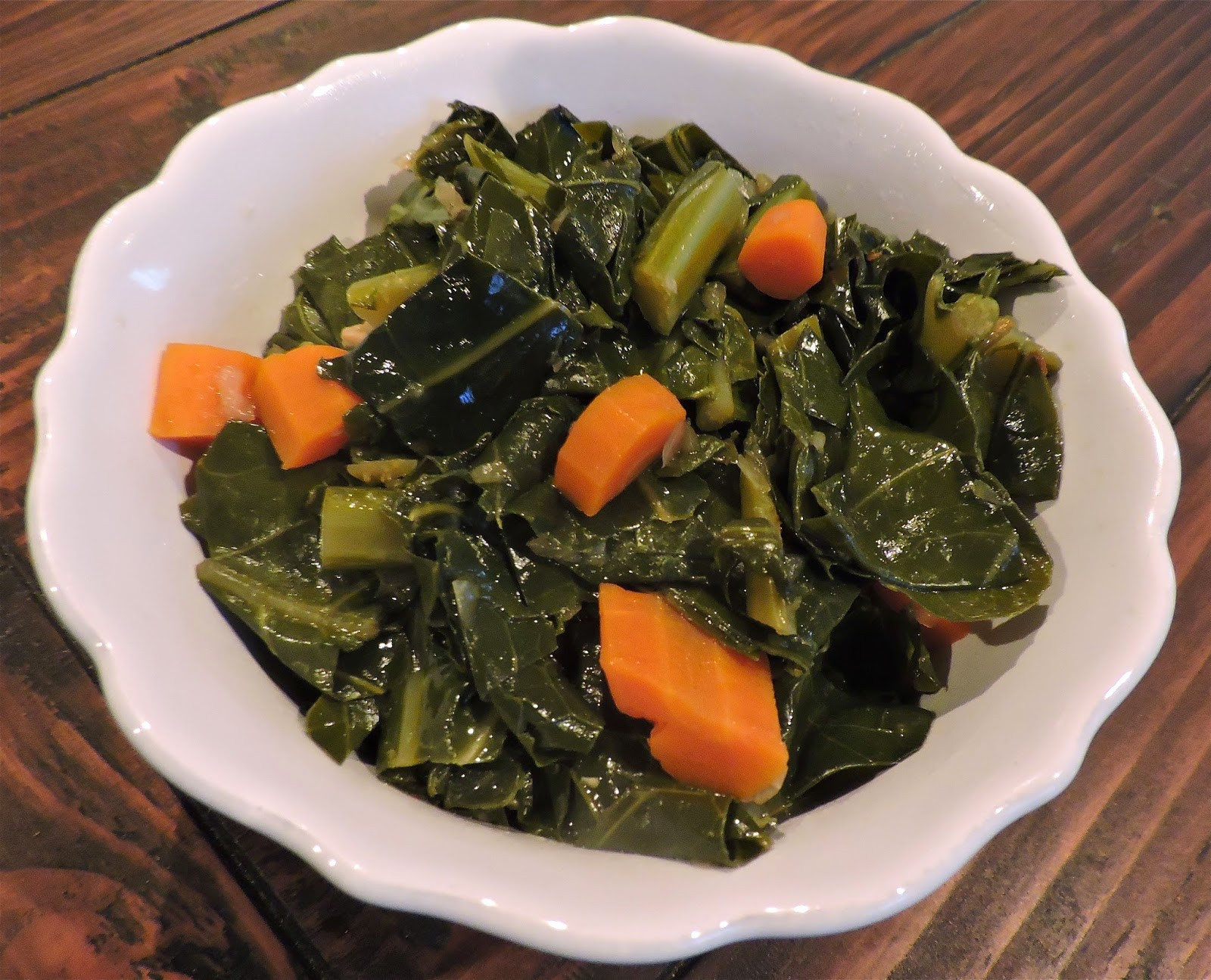 Vegetarian Collard Greens
 Tomatoes on the Vine Eat Your Greens Ve arian