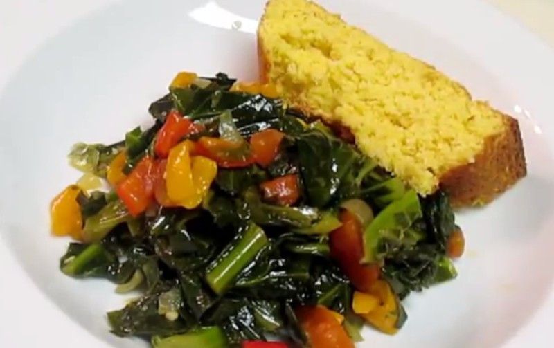 Vegetarian Collard Greens
 Ve arian Collard Greens By foodfirst