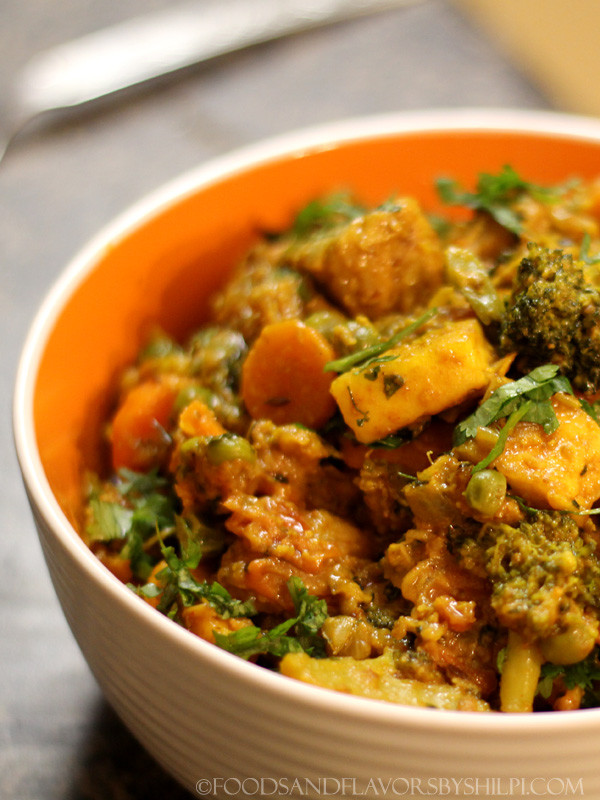 Vegetarian Curry Recipes
 mix veg curry recipe