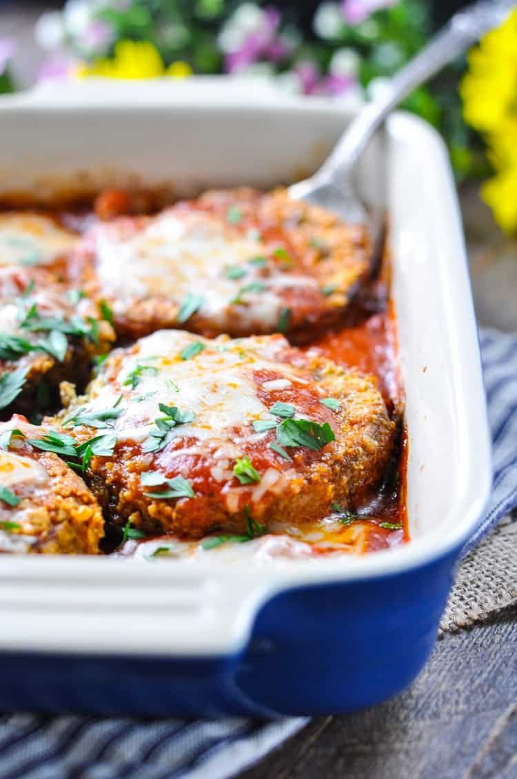 Vegetarian Eggplant Recipes Grandma s Baked Eggplant Parmesan The Seasoned Mom