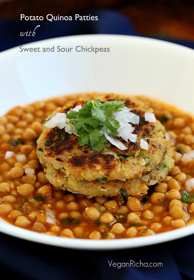 Vegetarian Entree Recipes
 tikki chole 259 002