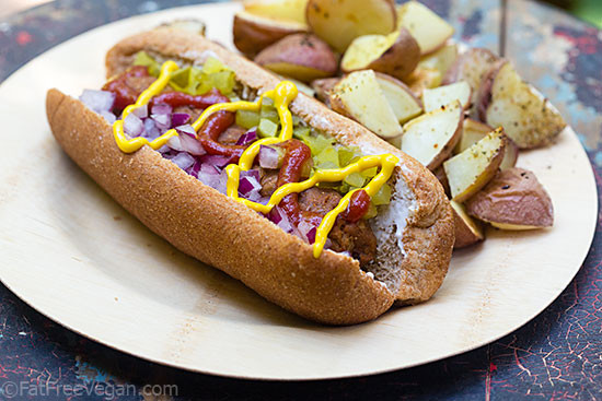 Vegetarian Hot Dogs
 Homemade Veggie Dogs