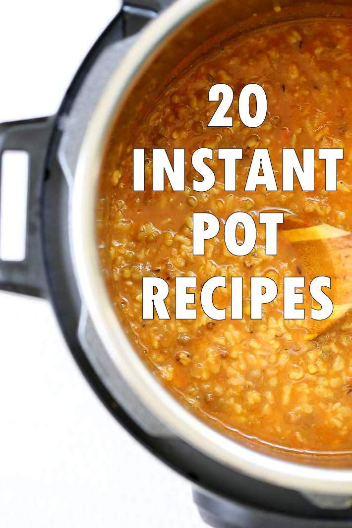 Vegetarian Instant Pot Recipes
 20 Vegan Instant Pot Recipes Vegan Richa