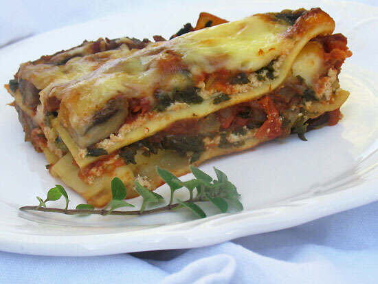 Vegetarian Lasagna Spinach
 Ve arian Mushroom and Spinach Lasagna – The Bay Observer