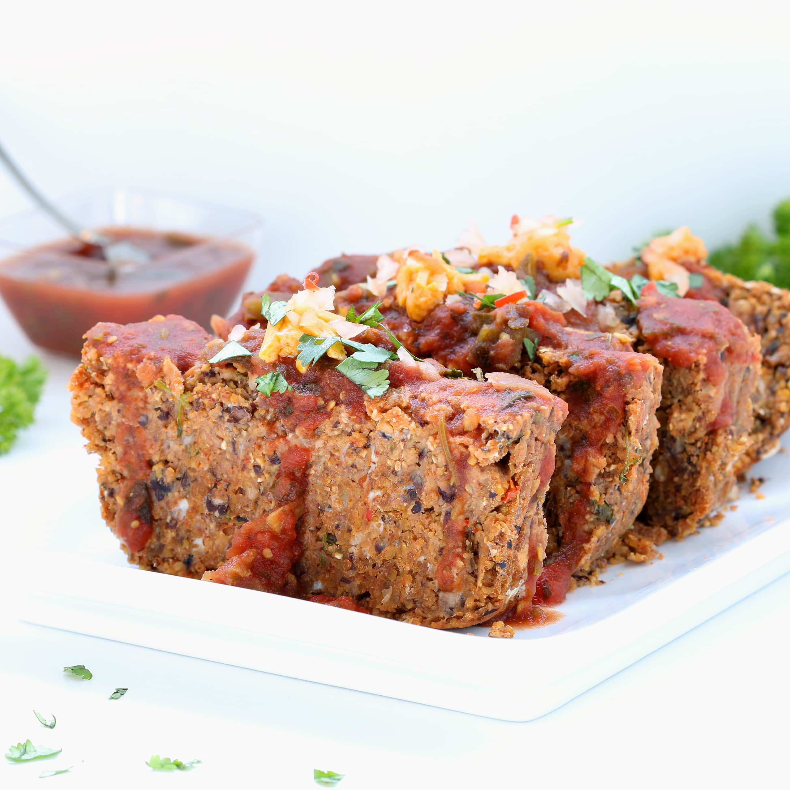 Vegetarian Meatloaf Recipe
 Mexican Vegan Meatloaf Gluten free Plant based Low Fat