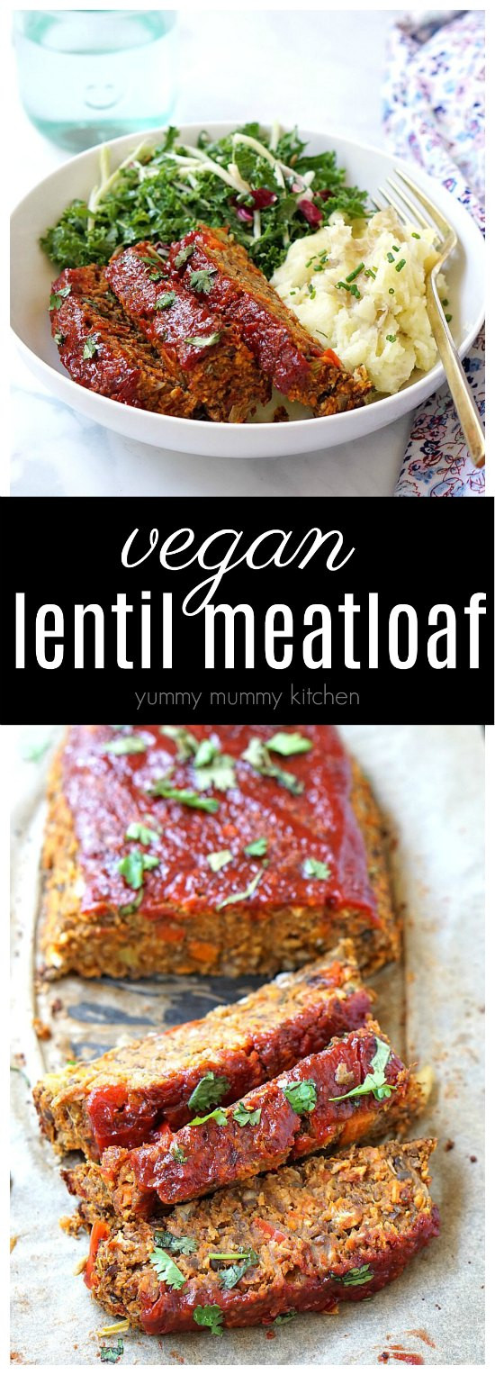 Vegetarian Meatloaf Recipe
 Vegan Lentil Loaf Yummy Mummy Kitchen