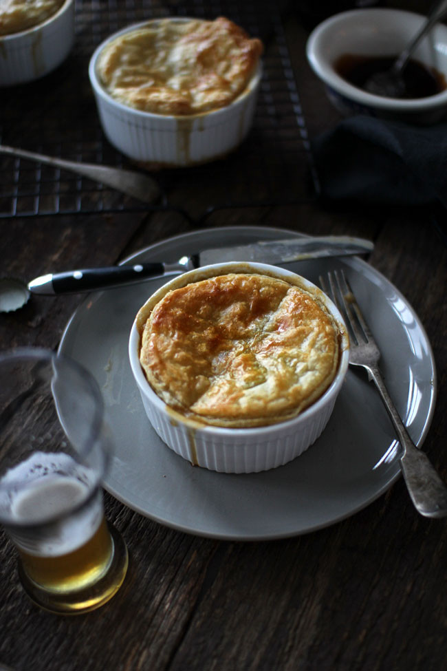 Vegetarian Pot Pie
 Flourishing Foo Mini Ve arian Pot Pies