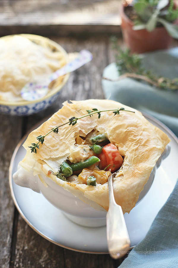 Vegetarian Pot Pie
 Lighter Ve able Pot Pie Yummy Mummy Kitchen