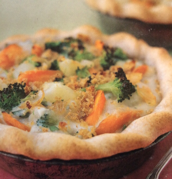 Vegetarian Pot Pie
 Hearty Ve able Pot Pie