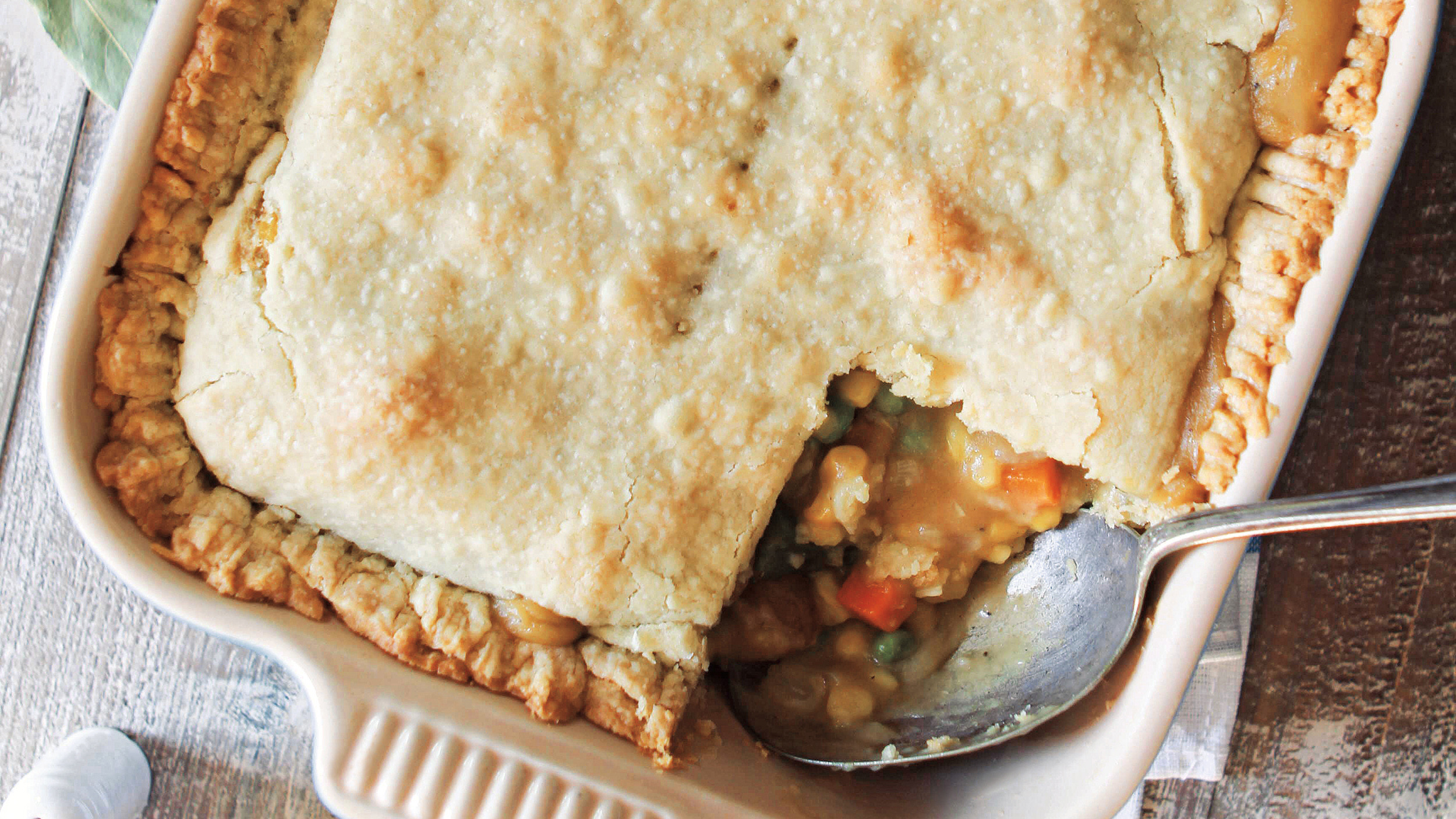 Vegetarian Pot Pie
 Ve able Pot Pie TODAY