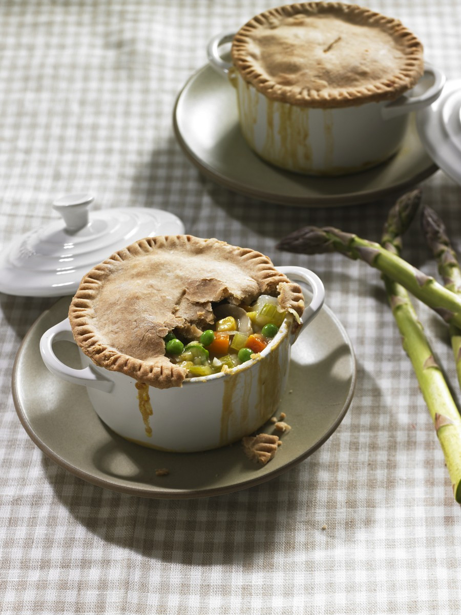 Vegetarian Pot Pie
 Ve able Pot Pies Recipe