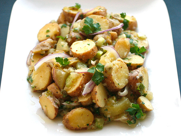 Vegetarian Potatoes Recipes
 How to Make Vegan Creamy Fingerling Potato Salad
